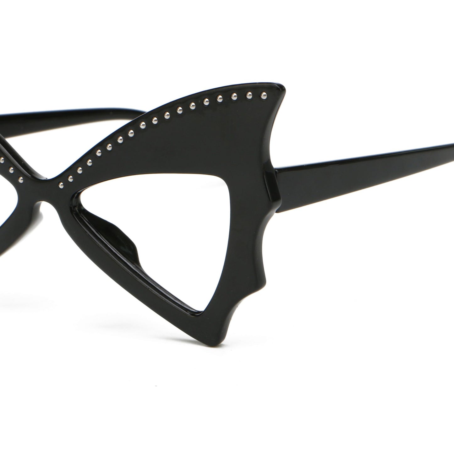 Black Bat Girl Eyeglasses - Model DX12E