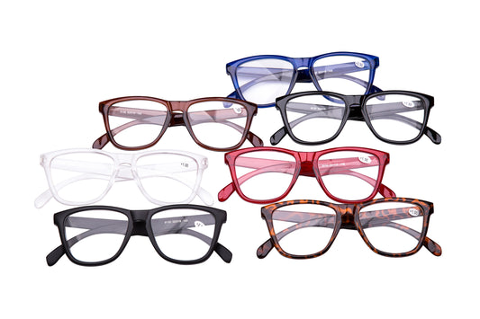 Geek Nerd Oversized Reading Glasses - Model 9130