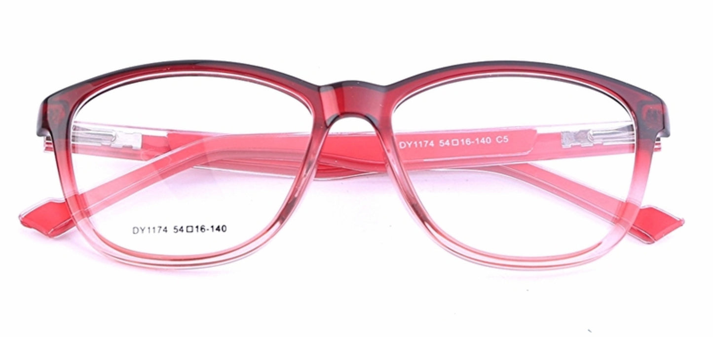 Classic Oversized TR90 & Rubber Framed Reading Glasses -  MT93