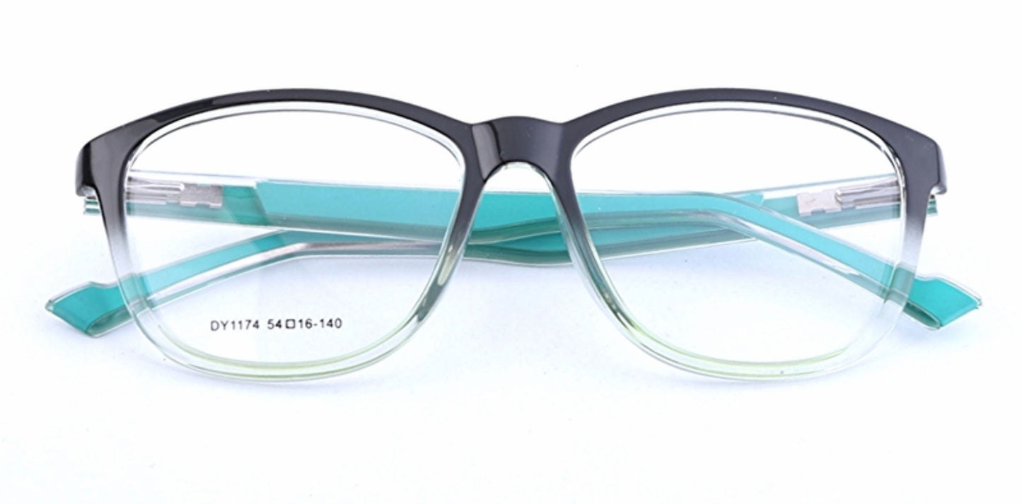 Classic Oversized TR90 & Rubber Framed Reading Glasses -  MT93