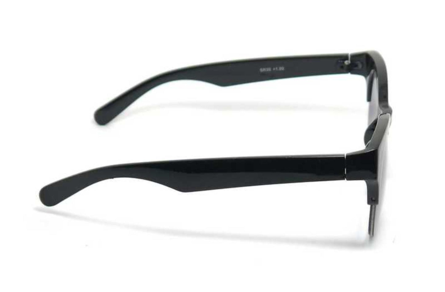 Round Half Frame Browline Sun Readers - Model  SR30