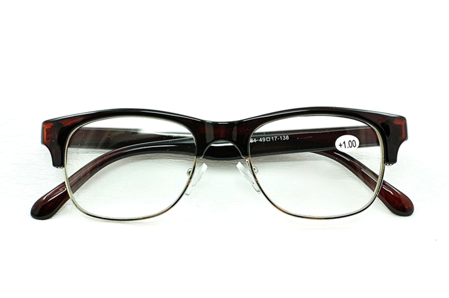 Half Frame Browline Reading Glasses - Model MT501