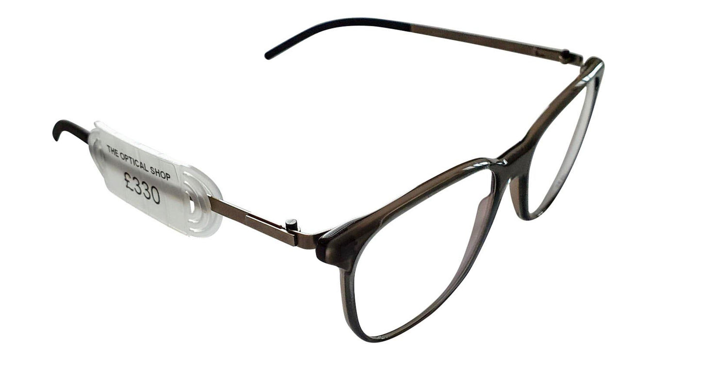 GÖTTI SWITZERLAND SEGAL Square-shaped Glasses hand polished Acetate & Stainless Steel