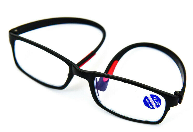 Blue Light Blocking Bendable TR90 Reading Glasses - Model RG9ABL