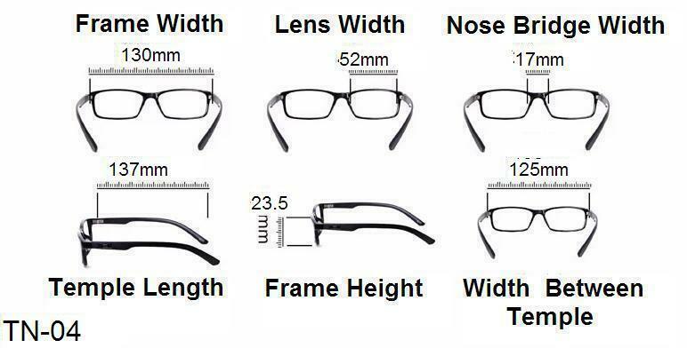 2 Pairs Slim Frame Spring Hinged Reading Glasses Mens Womans Retro Fashion TN04