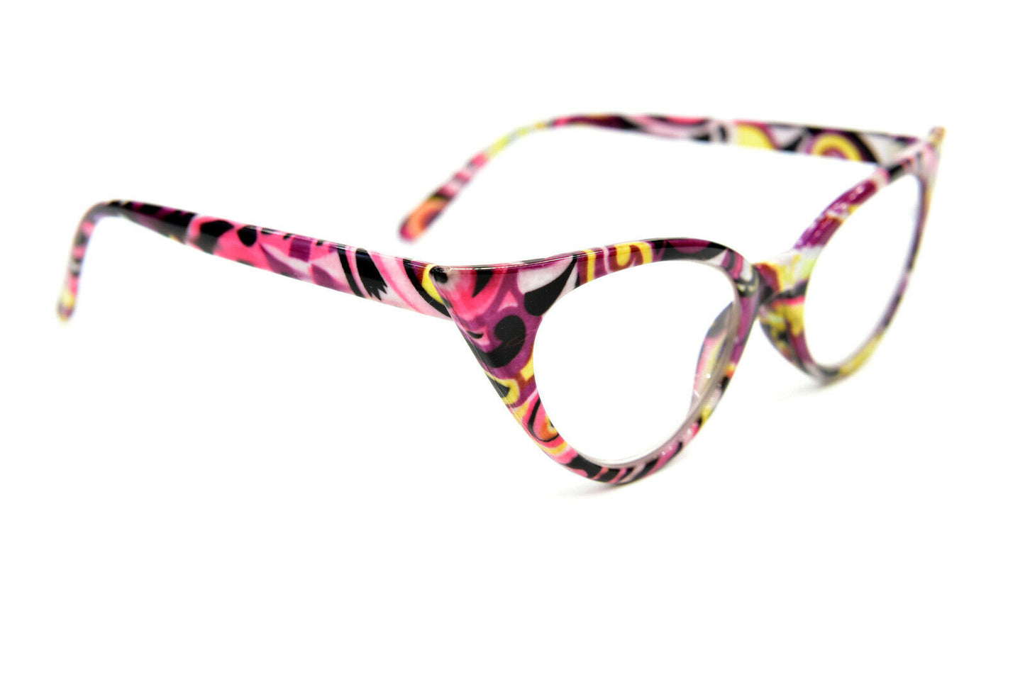 Fashion Chic Cat Eye Reading Glasses Retro Stylish Choice of 11 Colours MT57