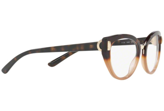 Bvlgari Cat Eye Eyeglasses Havana/Brown Gradient Glasses Frame Model BV4139