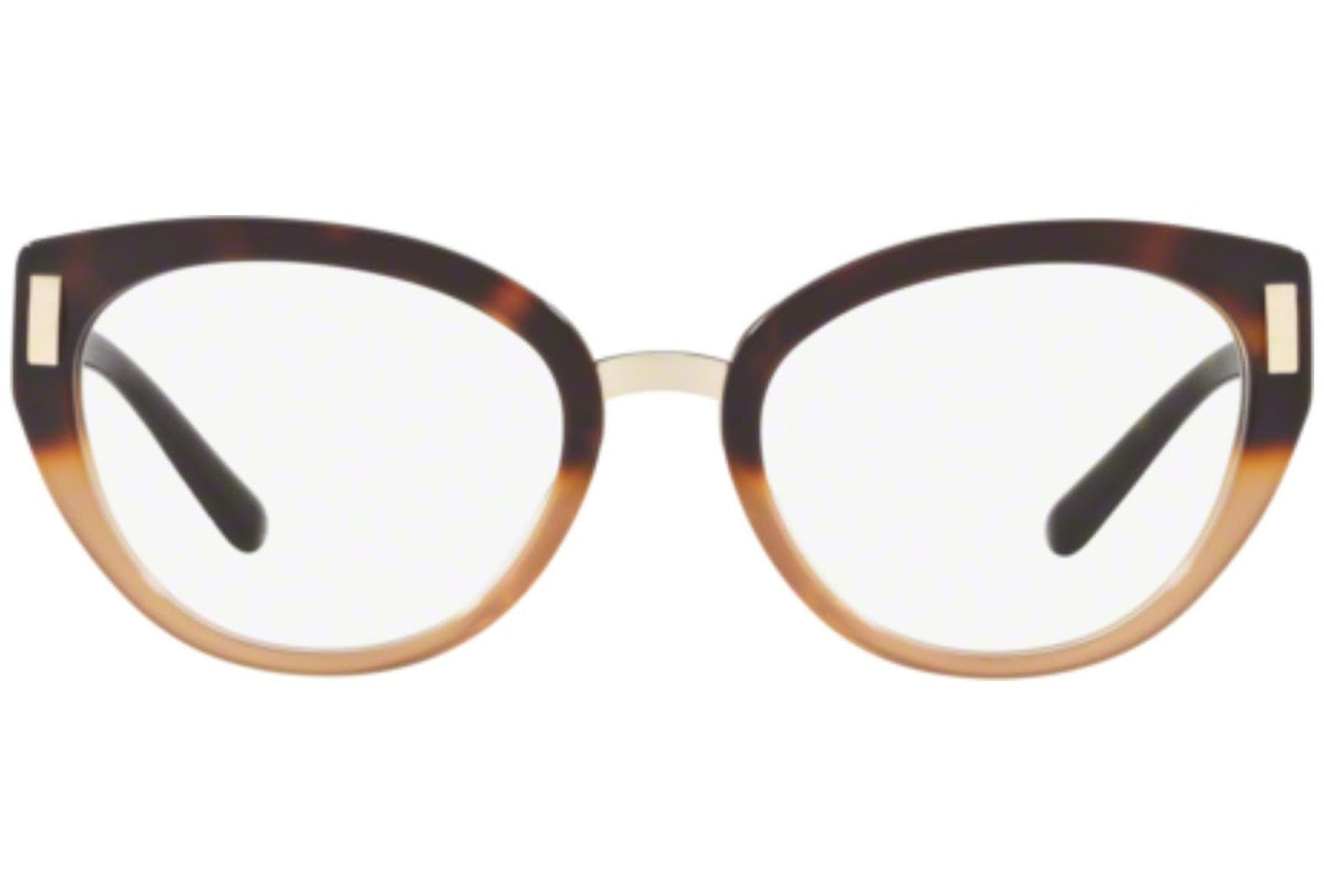 Bvlgari Cat Eye Eyeglasses Havana/Brown Gradient Glasses Frame Model BV4139