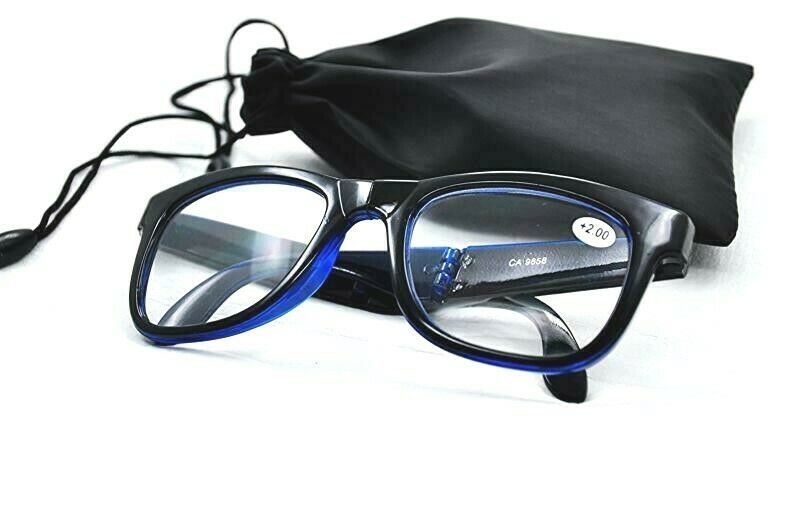 Folding Reading Glasses with Pouch - Model MT54