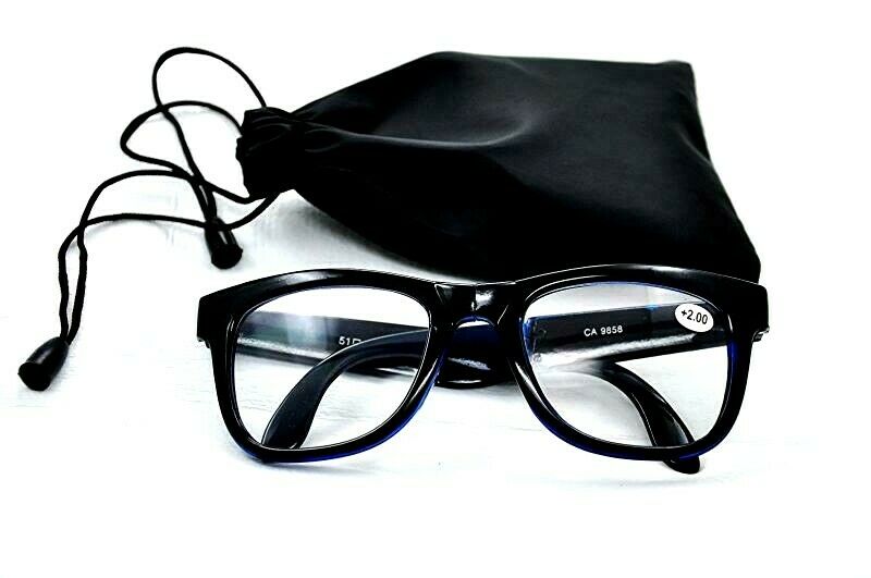 Folding Reading Glasses with Pouch - Model MT54