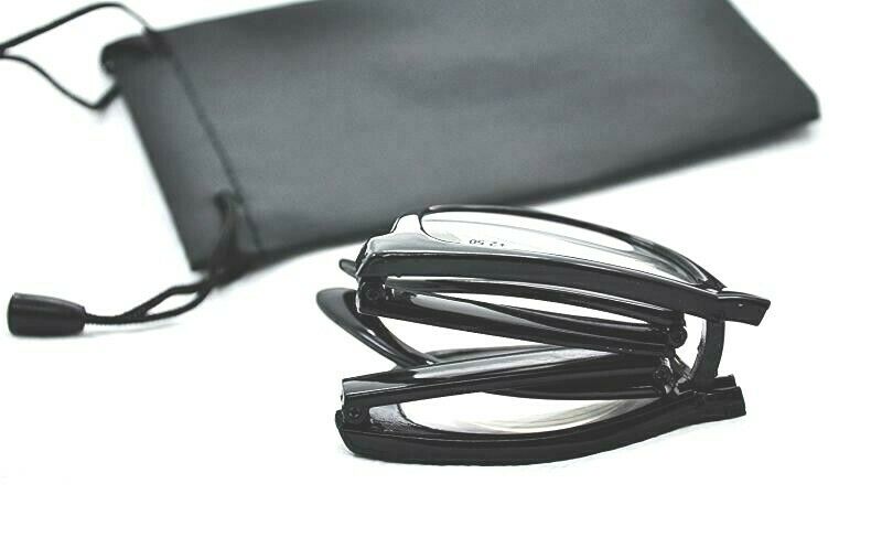 Folding Reading Glasses with Pouch - Model MT54