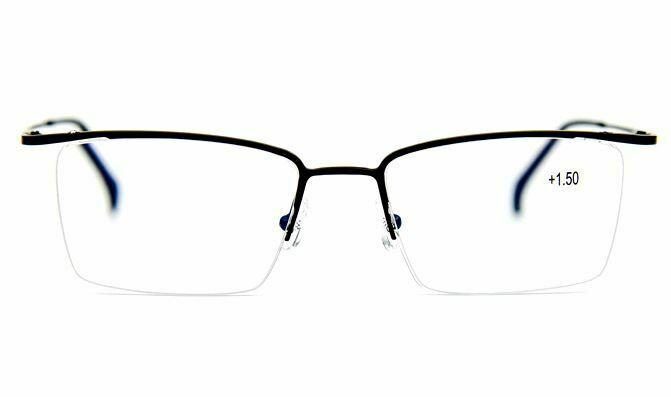 Pure Titanium High Quality Reading Glasses Premium Coated Resin Lenses ST9105