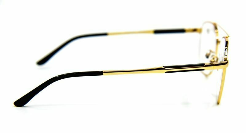 Pure Titanium Aviator Reading Glasses Scratch Resistant Resin Lenses - Model ST9228