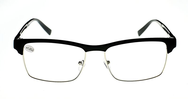 Classic Half Frame Browline Reading Glasses - Model TN34