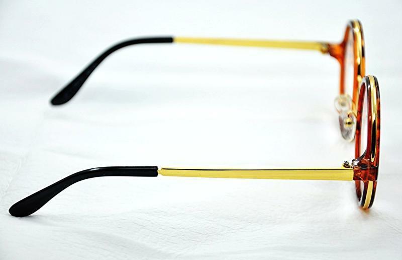 Round Frame Metal & Acetate Reading Glasses - Model MT64