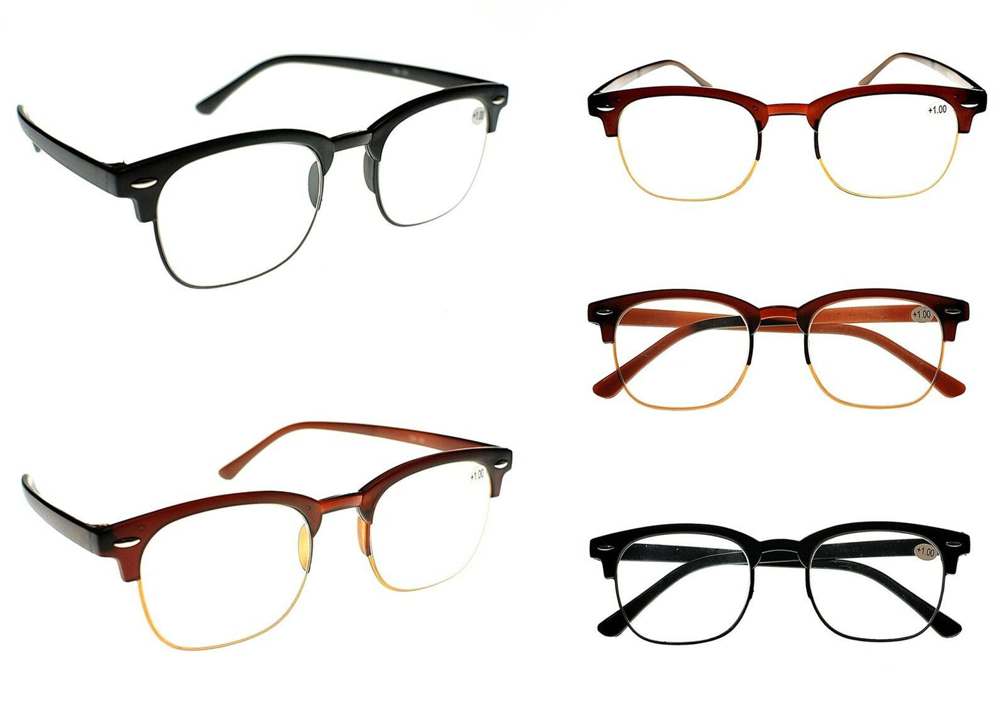 Clubmaster TR90  Reading Glasses - Model TN32