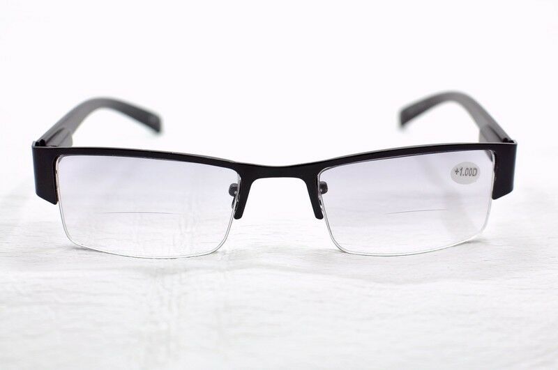 Bifocal Tinted Spring Hinged Reading Glasses - Model SR24