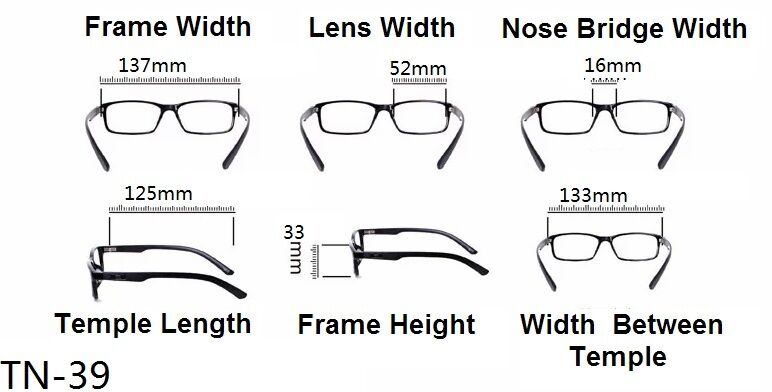 Bifocal Metal Alloy Tinted Sun-Readers & Case - Model TN39