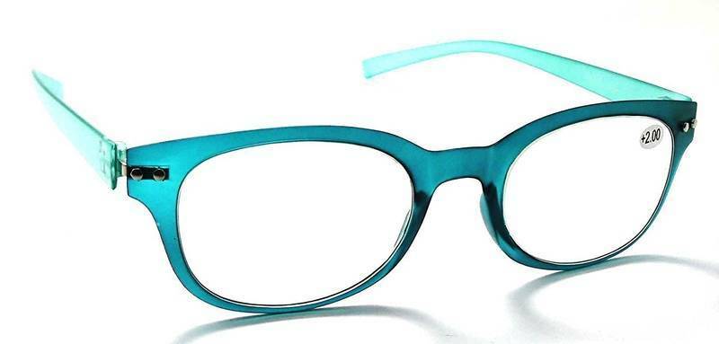 Retro Metal Hinged Slim Reading Glasses - Model MT99