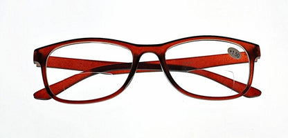 Retro Bifocal Clear Lens Reading Glasses - Model TN37