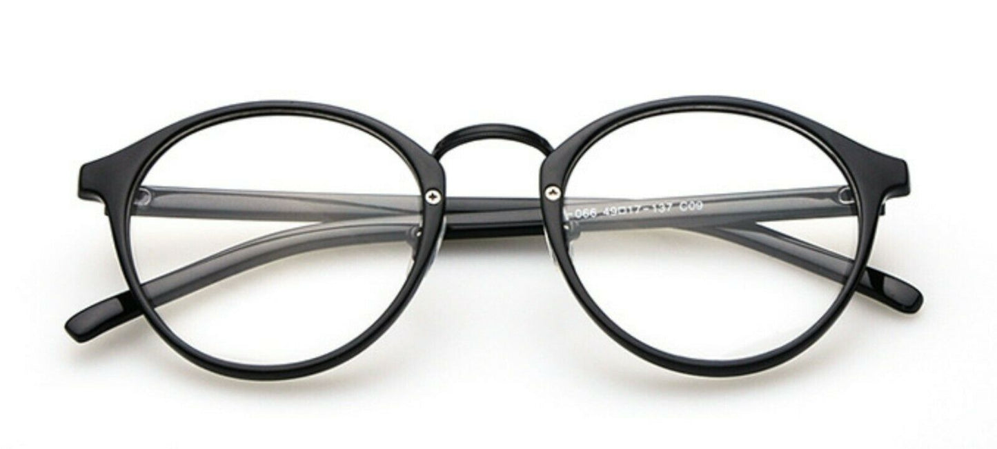 Retro Oval Reading Glasses Metal Hinges - Model RG53