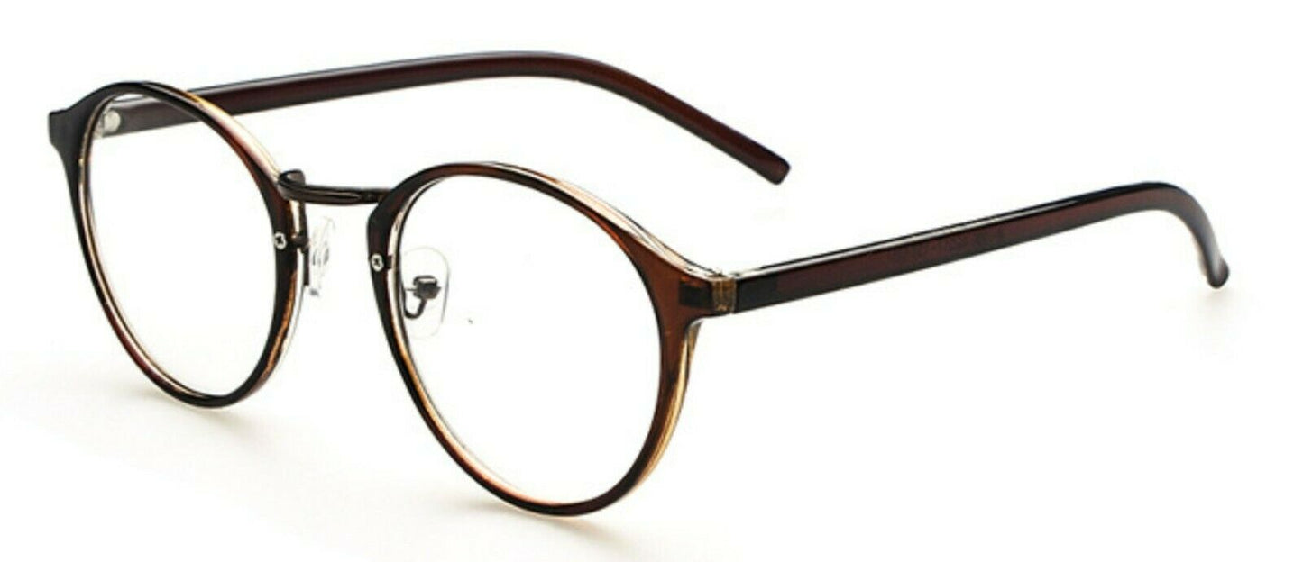 Retro Oval Reading Glasses Metal Hinges - Model RG53