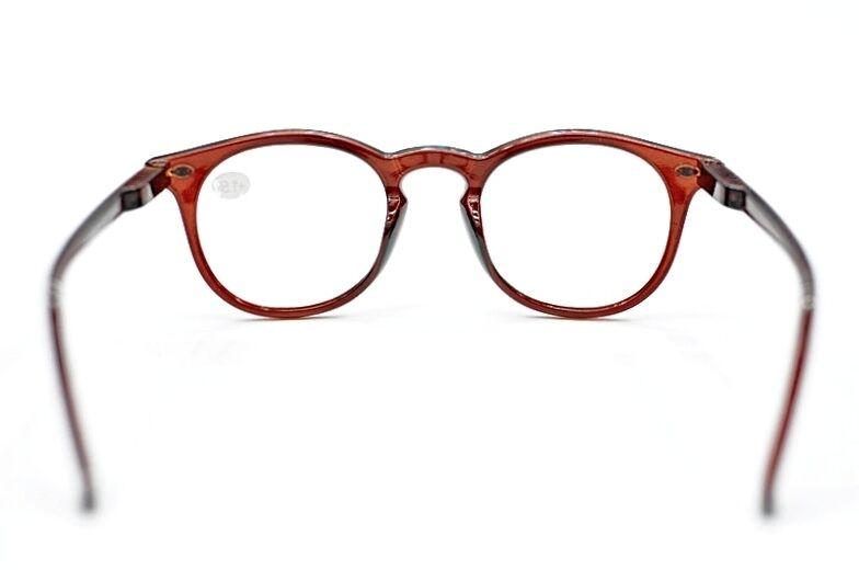 Myopia Spring Hinged Oval Near Sighted Distance Glasses - Model NY67