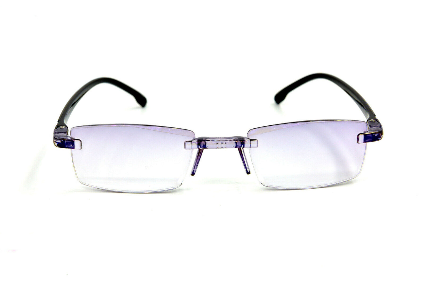 Tinted Anti Blue Light Rimless Reading Glasses - Model RG2ABL