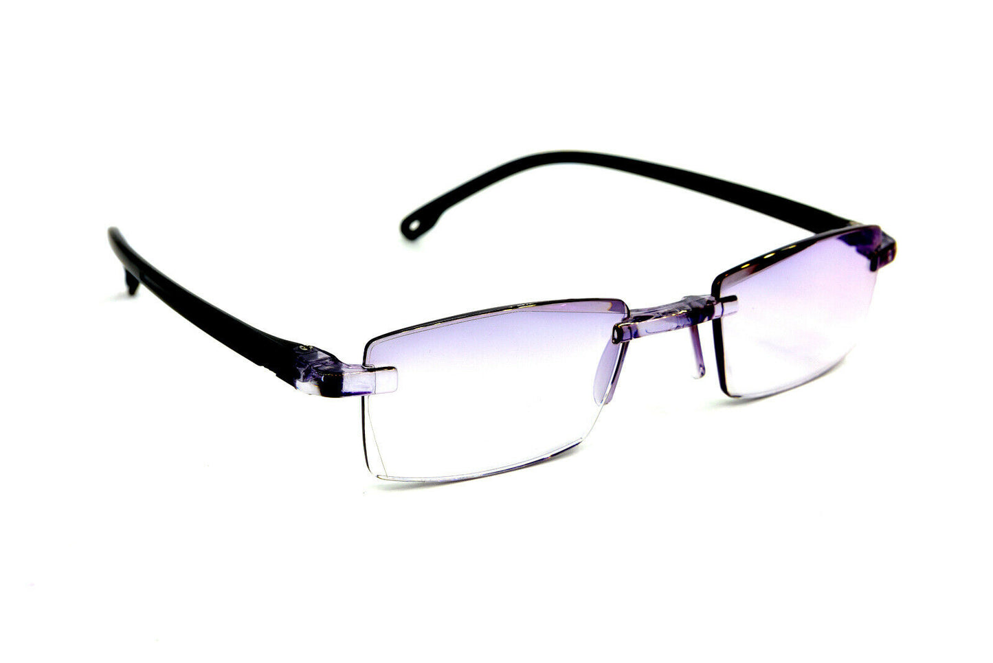 Tinted Anti Blue Light Rimless Reading Glasses - Model RG2ABL