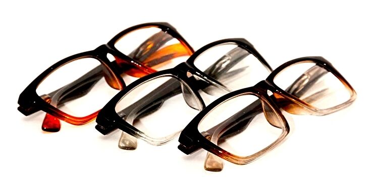 2 PAIRS Mix N MATCH Spring Hinged Colourful Fashion Unisex Reading Glasses TN05