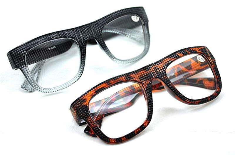 Leopard Brown Retro Eyeglasses - Model GF117