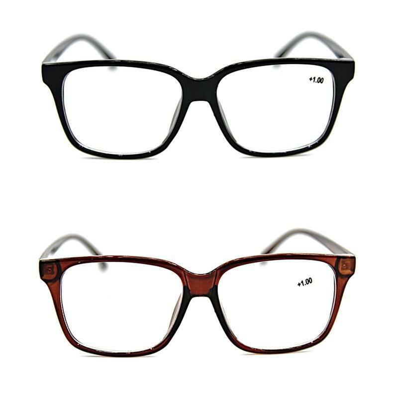 Bifocal Geek/Nerd Unisex Stylish Reading Glasses in 2 Colours+1.5+2.0+2.5 DX2