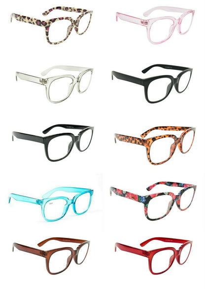 Oversized Reading Glasses Metal Hinges - Model TN14