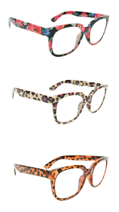 Oversized Reading Glasses Metal Hinges - Model TN14