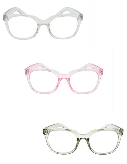 Oversized Reading Glasses Metal Hinges - Model TN14