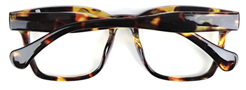 Geek Oversized Reading Glasses Mens Womans with Metal Hinges DX95