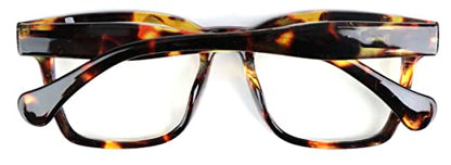 Geek Oversized Reading Glasses Mens Womans with Metal Hinges DX95