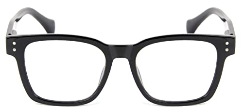 Geek Oversized Reading Glasses Mens Womans with Metal Hinges DX95