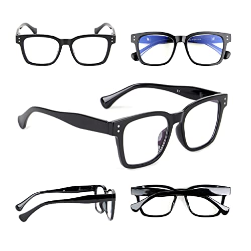 Geek Oversized Reading Glasses Mens Womans with Metal Hinges DX95