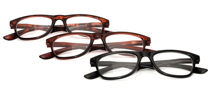 Unisex Spring Hinged Reading Glasses - Model 9057