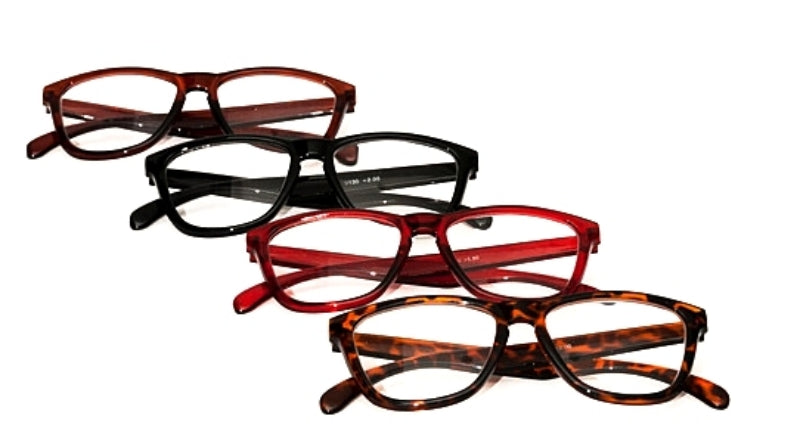 Geek Nerd Oversized Reading Glasses - Model 9130