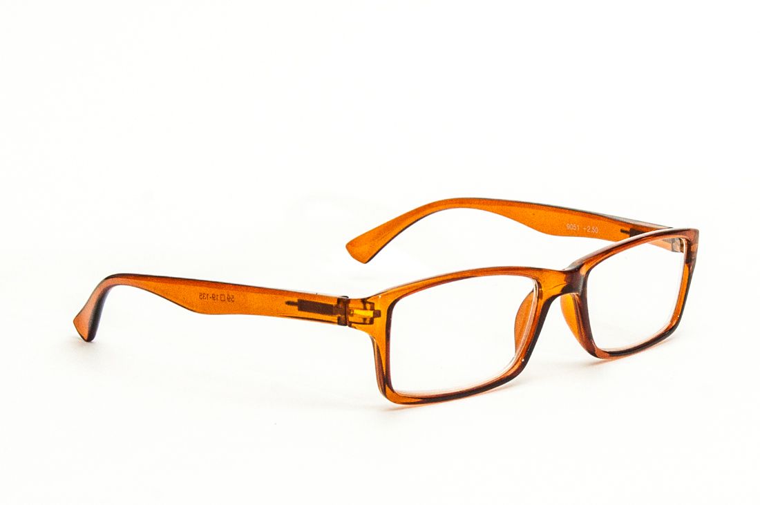 Stylish Retro Spring Hinged Reading Glasses - Model 90517