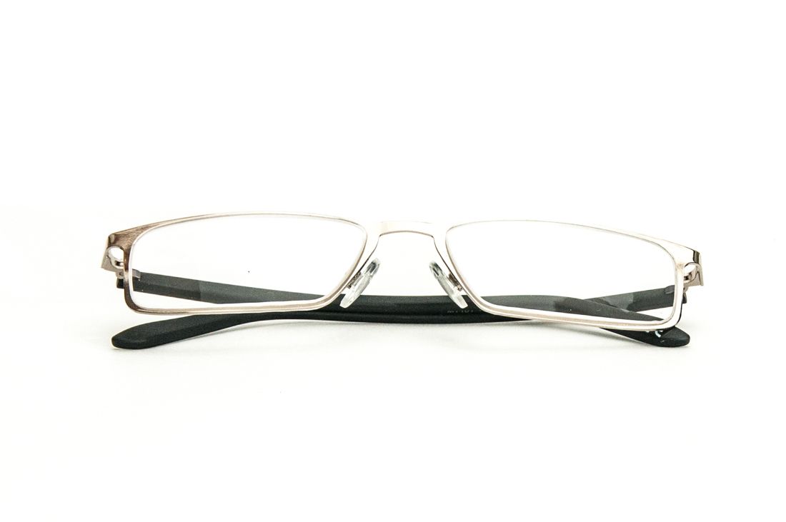 Stainless Steel Frame Reading Glasses - Model MT101