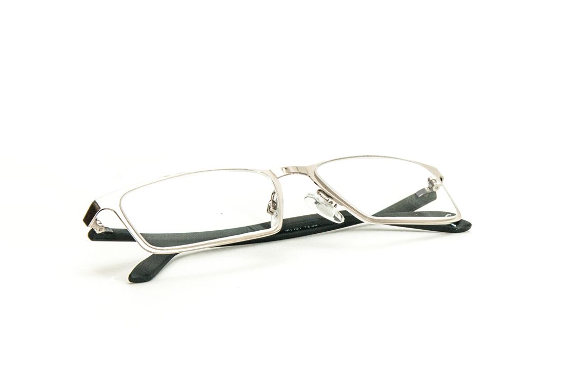 Stainless Steel Frame Reading Glasses - Model MT101