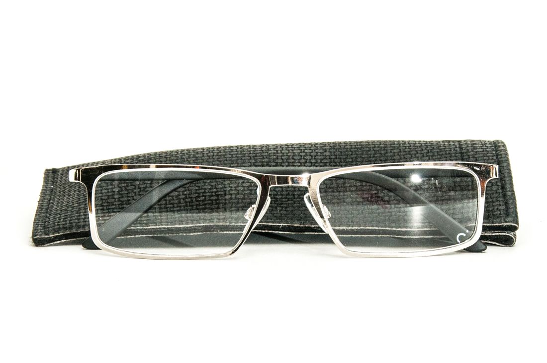 Stainless Steel Frame Reading Glasses - Model MT101