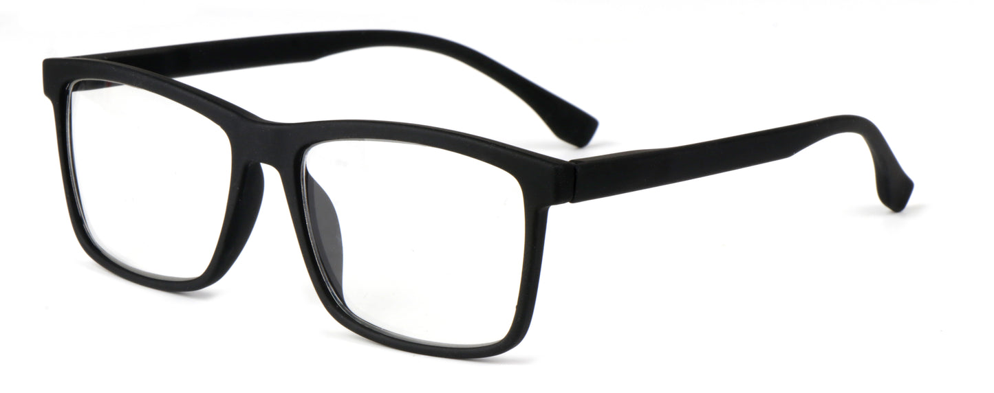 Rubber Coated Retro Men Woman's Stylish Classic Design Reading Glasses DX91