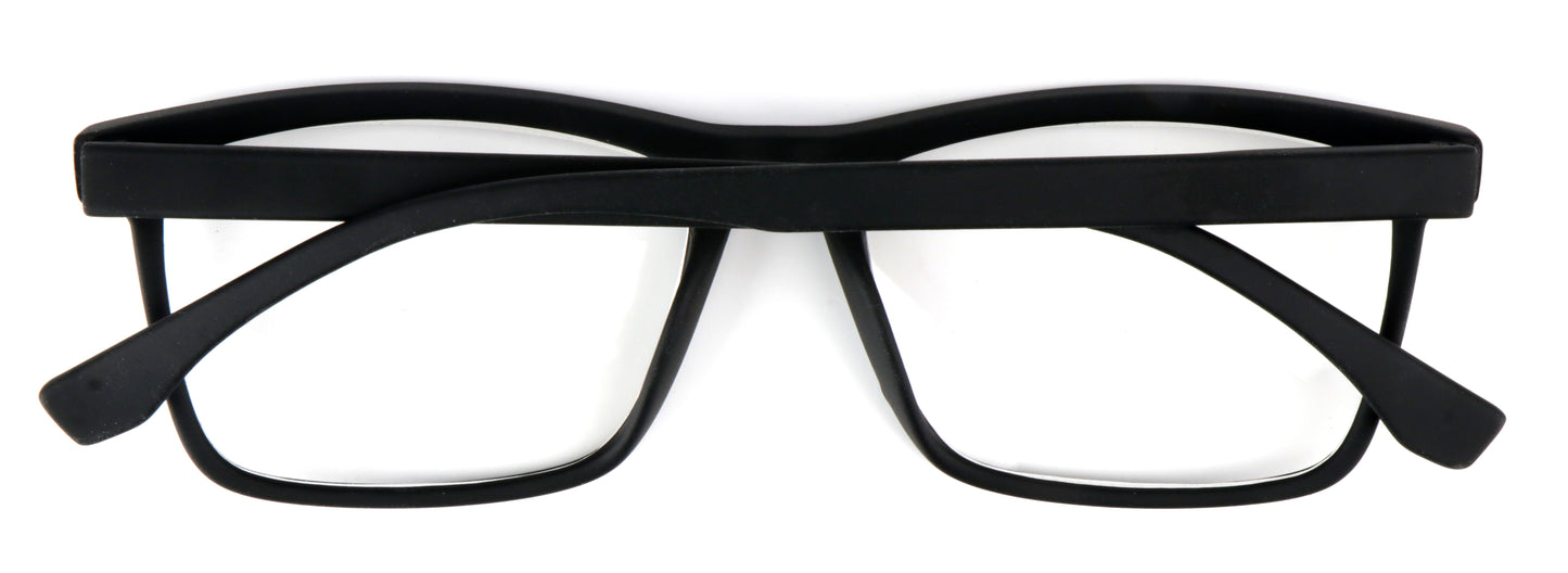 Rubber Coated Retro Men Woman's Stylish Classic Design Reading Glasses DX91