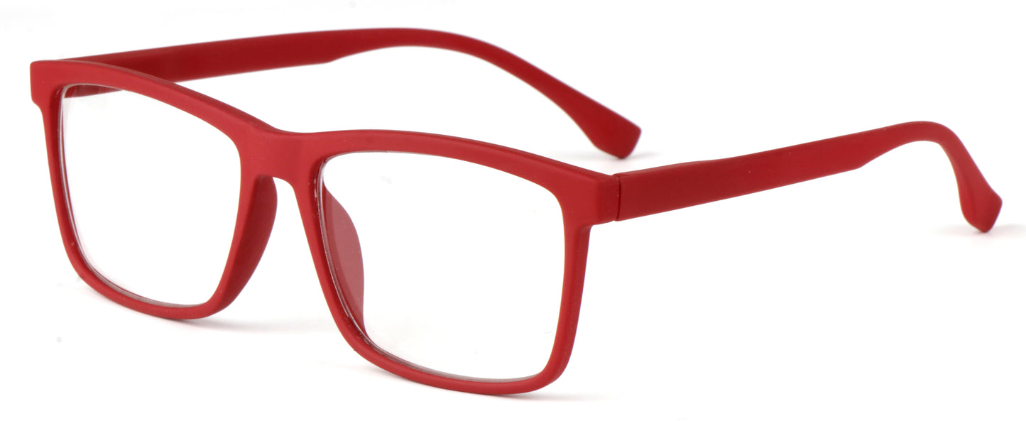 Rubber Coated Retro Men Woman's Stylish Classic Design Reading Glasses DX91