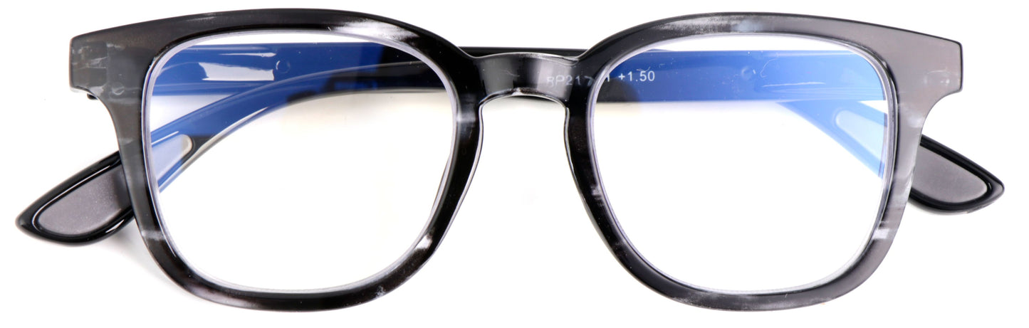 Oversized Oval Retro Men Woman's Stylish Classic Design Reading Glasses with Spring Hinges DX92