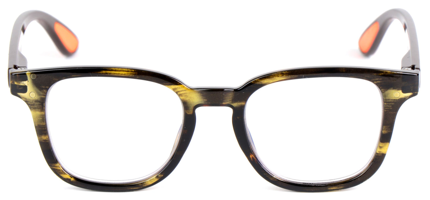 Oversized Oval Retro Men Woman's Stylish Classic Design Reading Glasses with Spring Hinges DX92